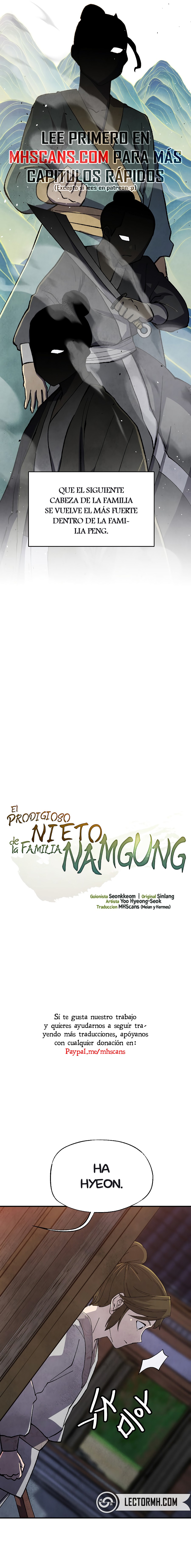 El Prodigioso Nieto de la Familia Namgung Capitulo 14.1 página 2