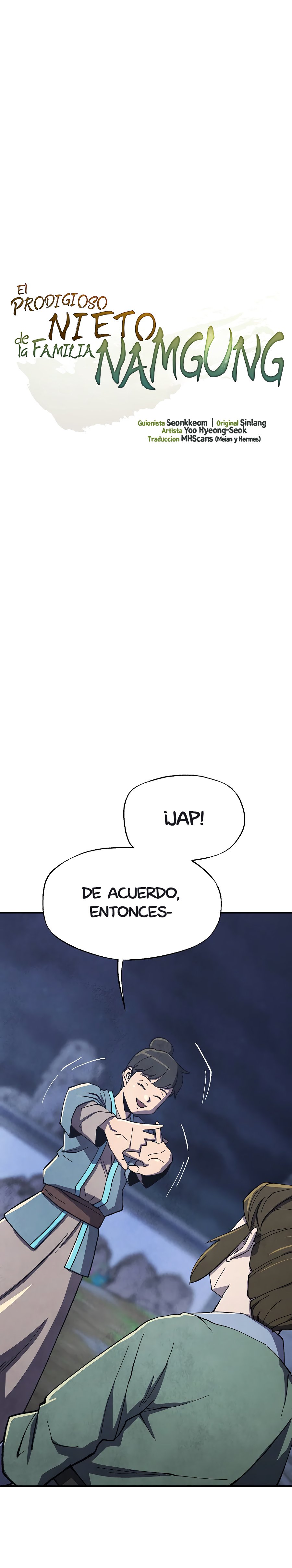 El Prodigioso Nieto de la Familia Namgung Capitulo 16.1 página 16