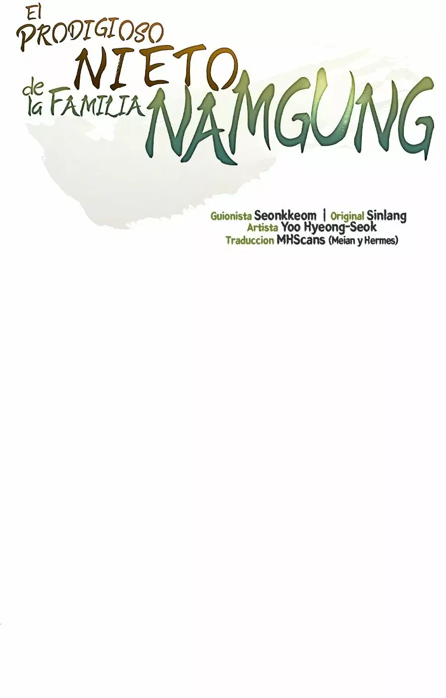 El Prodigioso Nieto de la Familia Namgung Capitulo 3 página 8