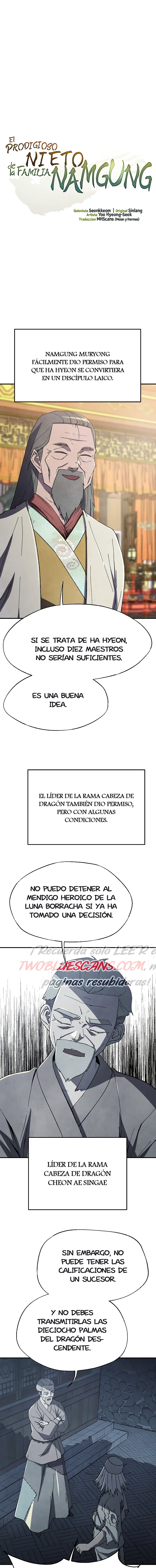 El Prodigioso Nieto de la Familia Namgung Capitulo 54 página 5