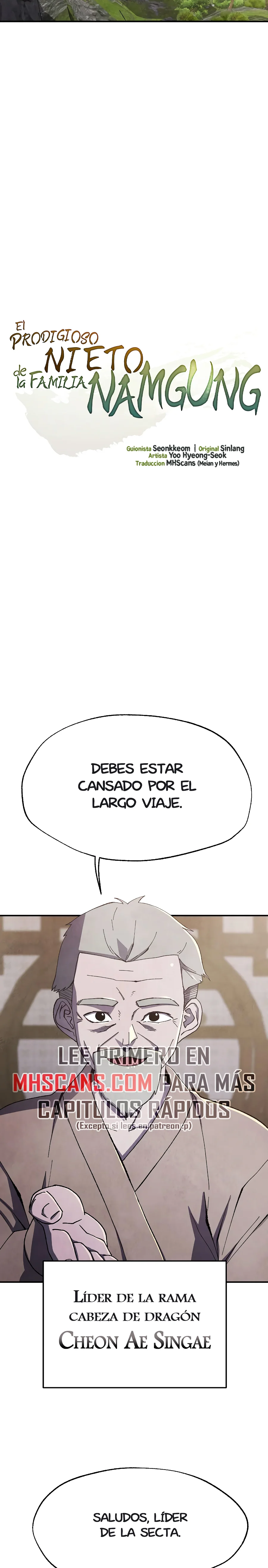 El Prodigioso Nieto de la Familia Namgung Capitulo 56 página 8