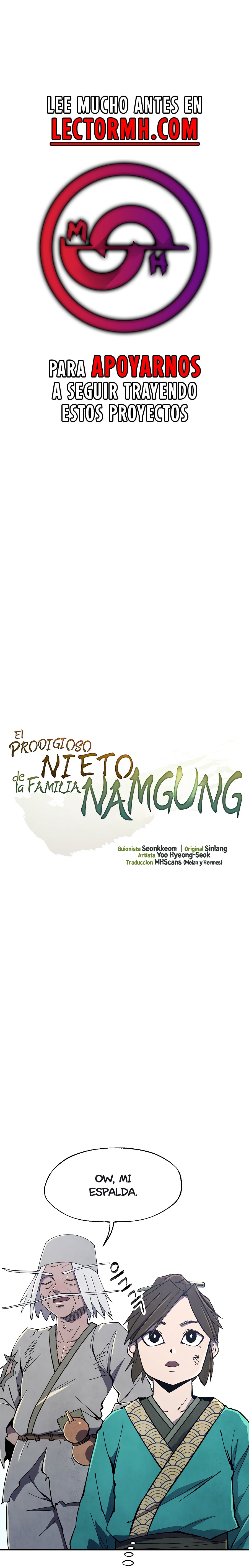 El Prodigioso Nieto de la Familia Namgung Capitulo 6.1 página 2