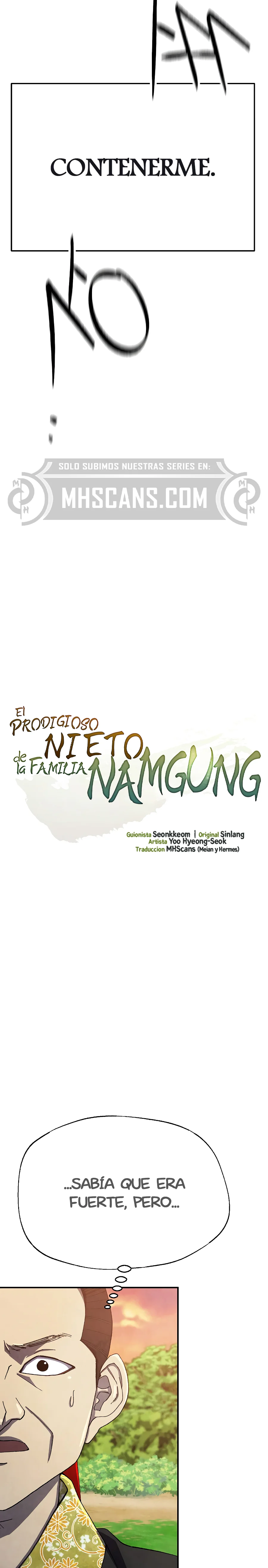 El Prodigioso Nieto de la Familia Namgung Capitulo 66 página 13