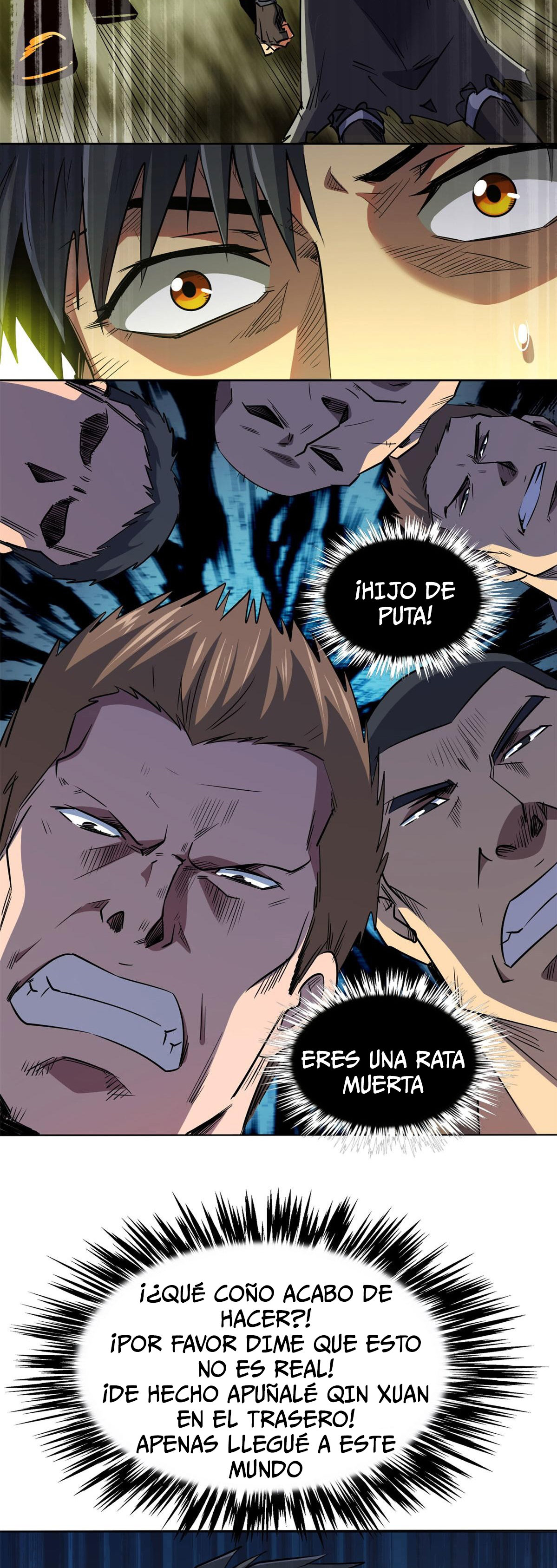 Super Genes de Dios Capitulo 1: El Maníaco página 34