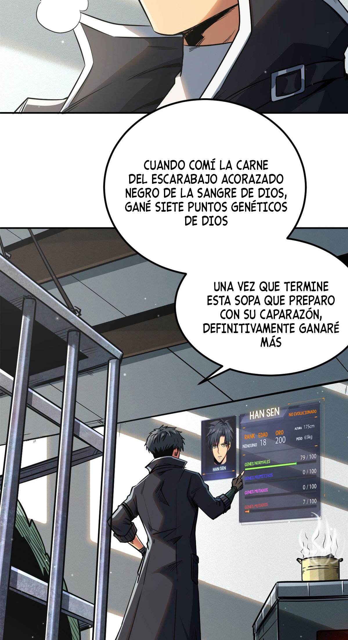 Super Genes de Dios Capitulo 2: El poder de los cristales página 5