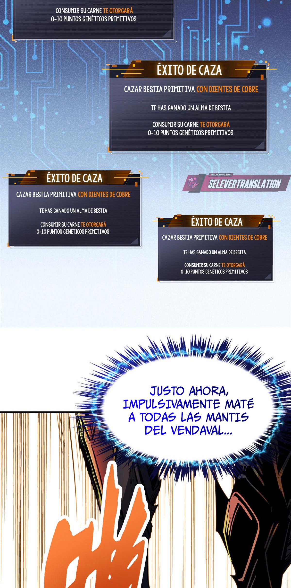 Super Genes de Dios Capitulo 4: Criatura de sangre divina página 8