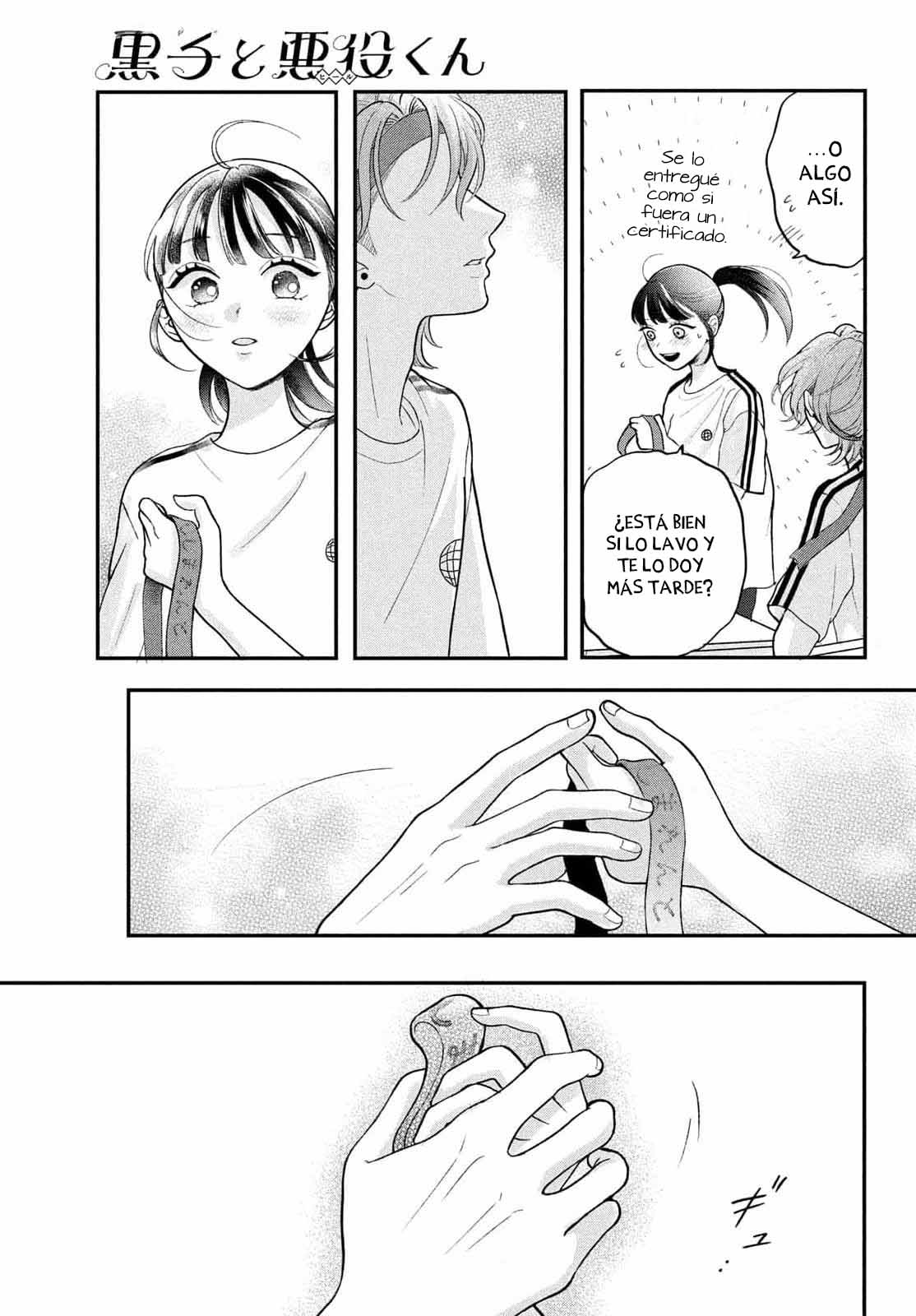Kuroko to Akuyaku-kun Capitulo 3 página 38