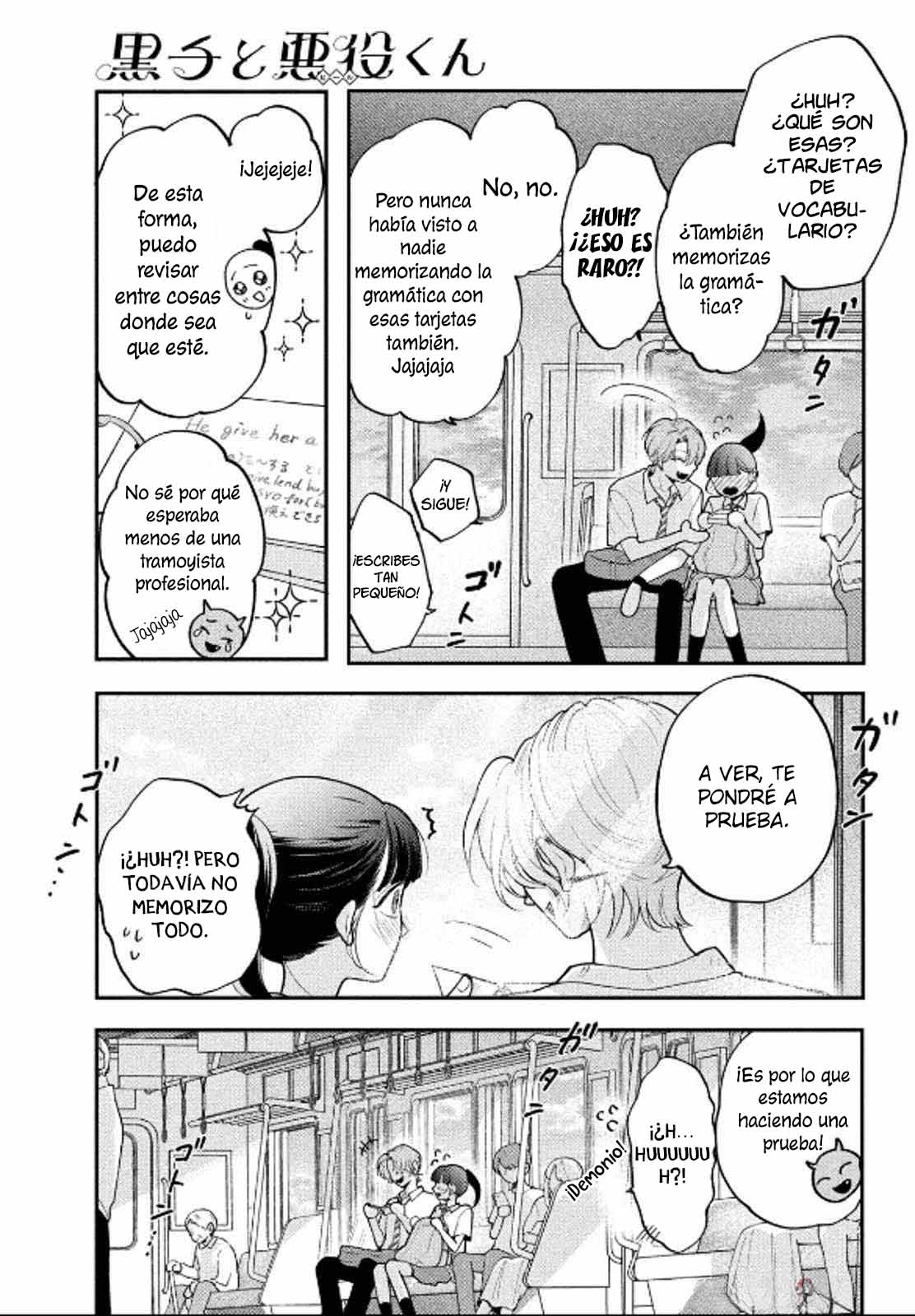 Kuroko to Akuyaku-kun Capitulo 5 página 43