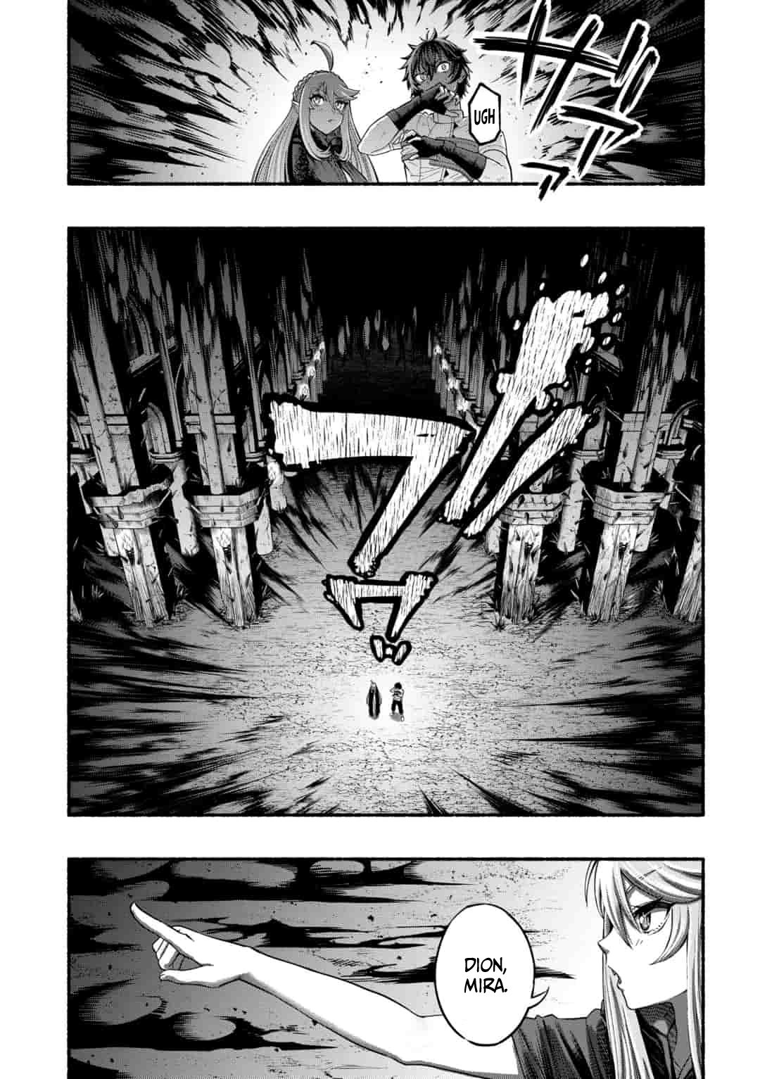 Una historia sobre un Dragón y el Ascenso de un Aventurero ~ Un sanador que fue visto como inútil y fue expulsado de un grupo de rango S, va a revivir al dragón más fuerte en una zona abandon Capitulo 3.1: El gigante negro azabache I página 8