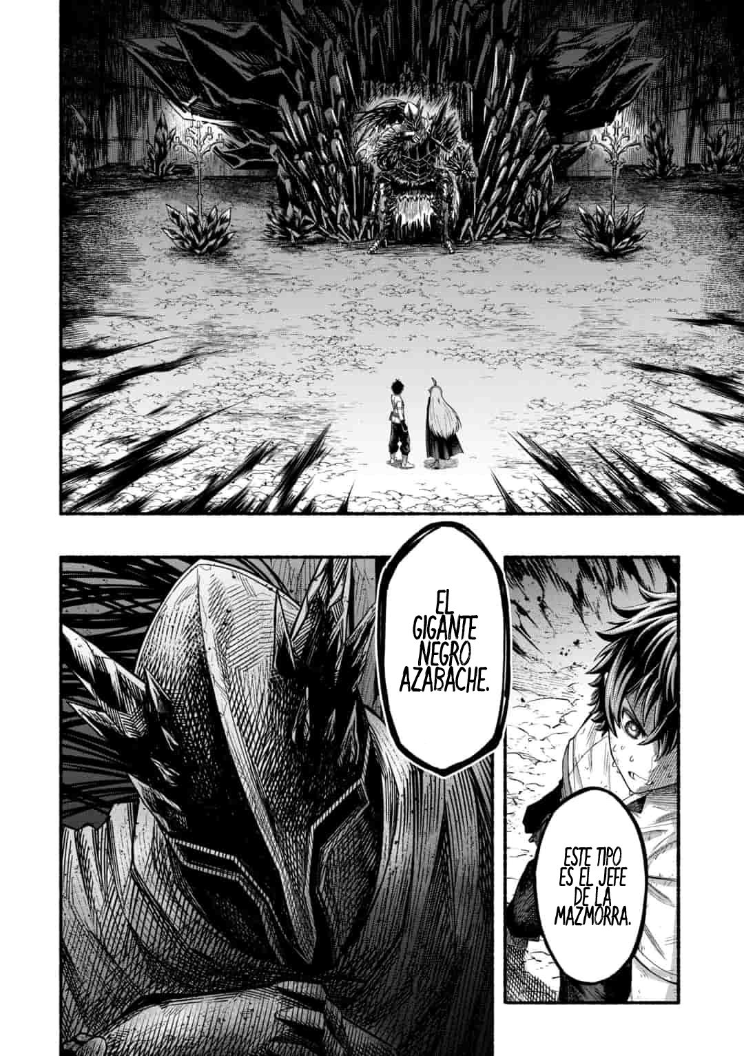 Una historia sobre un Dragón y el Ascenso de un Aventurero ~ Un sanador que fue visto como inútil y fue expulsado de un grupo de rango S, va a revivir al dragón más fuerte en una zona abandon Capitulo 3.1: El gigante negro azabache I página 9