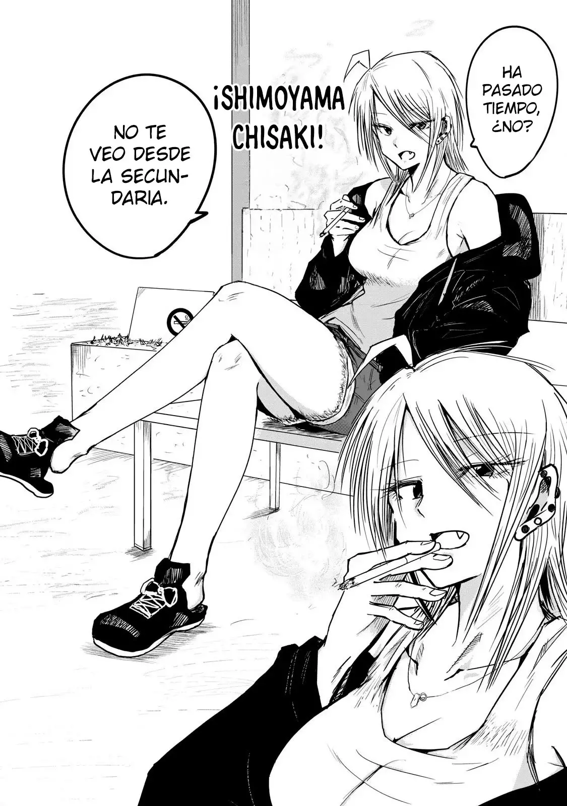 Ueno-kun has been developed Capitulo 1: Acosadoras y Acosado página 10