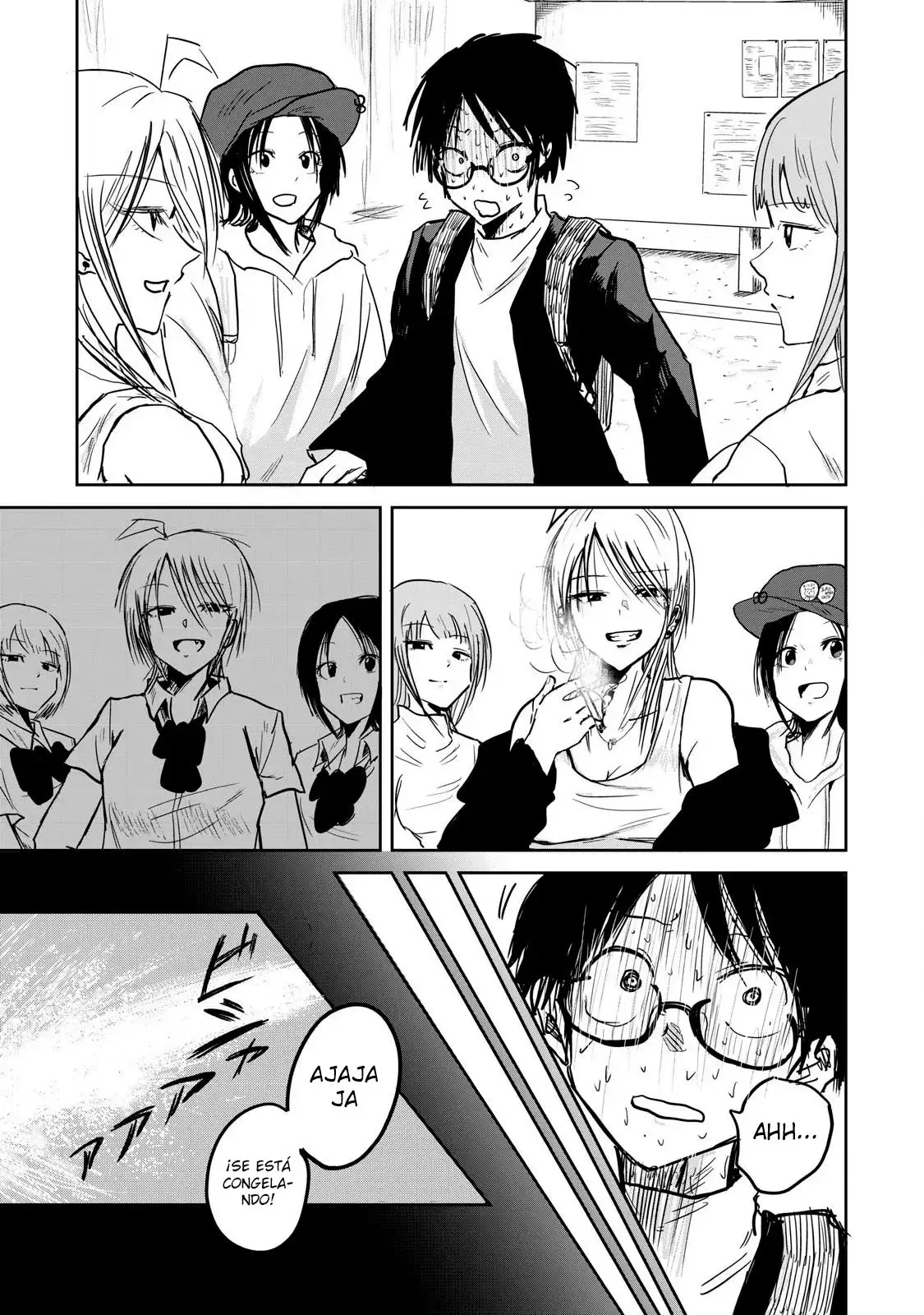Ueno-kun has been developed Capitulo 1: Acosadoras y Acosado página 13