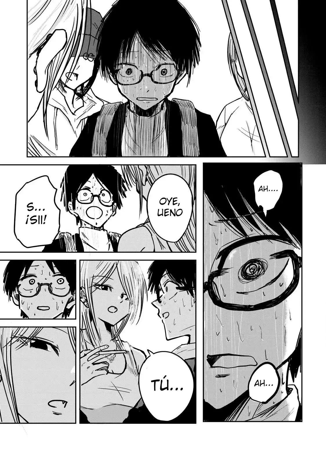 Ueno-kun has been developed Capitulo 1: Acosadoras y Acosado página 15