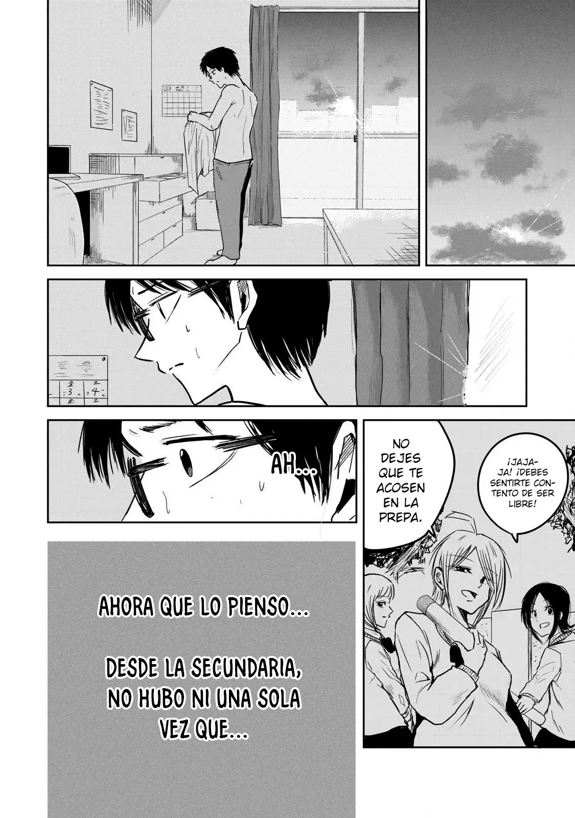 Ueno-kun has been developed Capitulo 1: Acosadoras y Acosado página 18