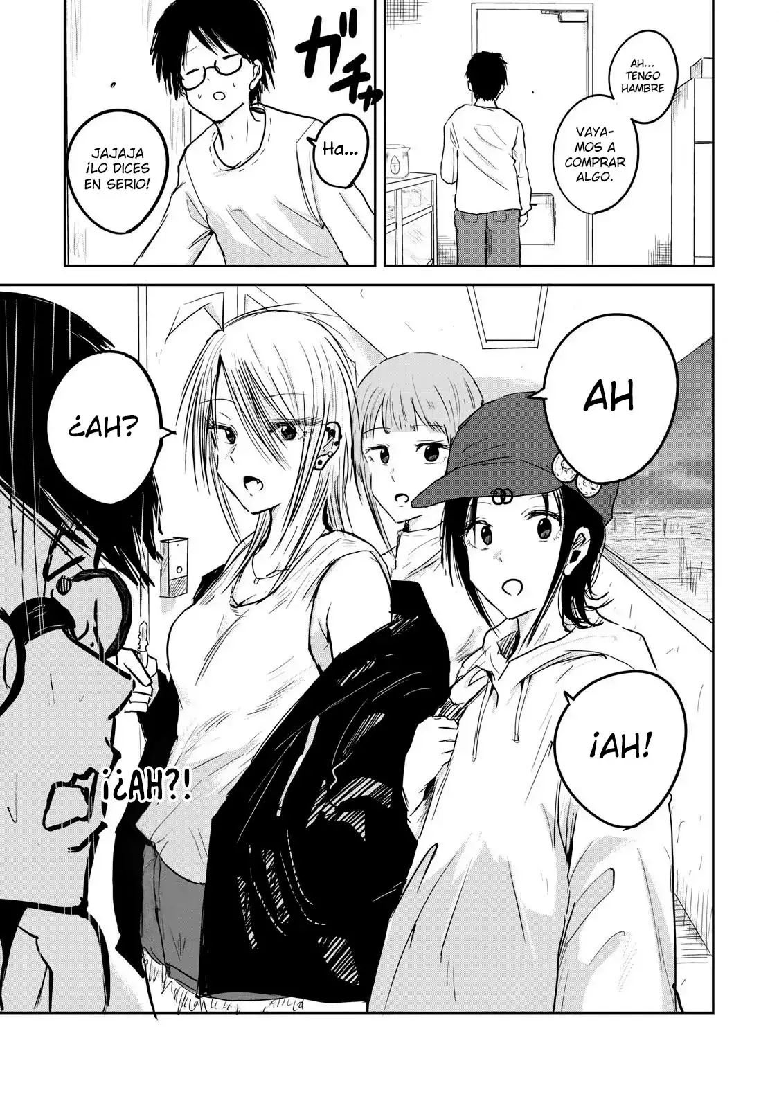 Ueno-kun has been developed Capitulo 1: Acosadoras y Acosado página 19