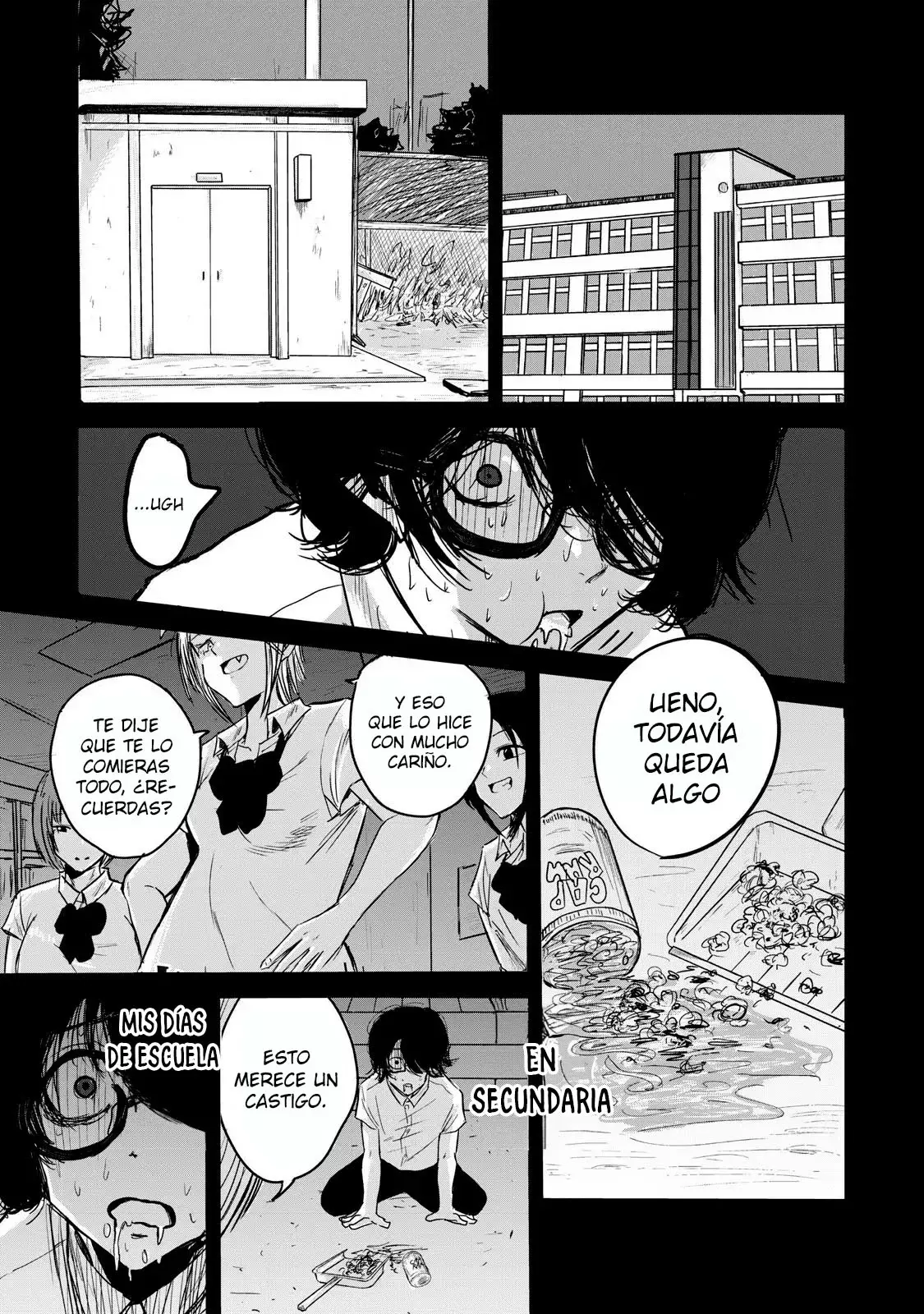 Ueno-kun has been developed Capitulo 1: Acosadoras y Acosado página 2