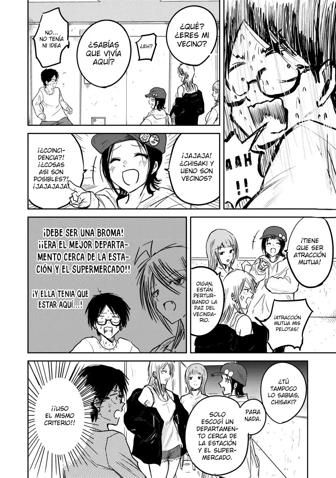 Ueno-kun has been developed Capitulo 1: Acosadoras y Acosado página 20