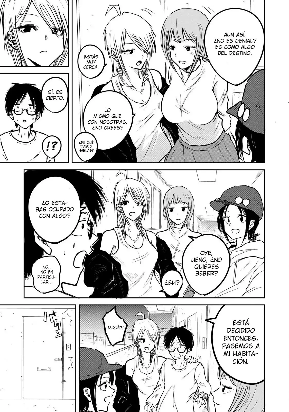 Ueno-kun has been developed Capitulo 1: Acosadoras y Acosado página 21