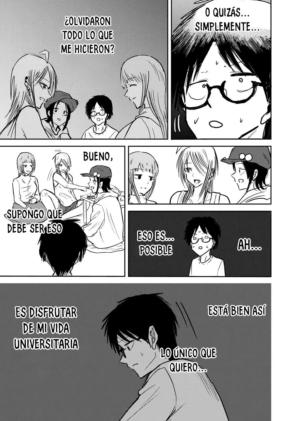 Ueno-kun has been developed Capitulo 1: Acosadoras y Acosado página 25