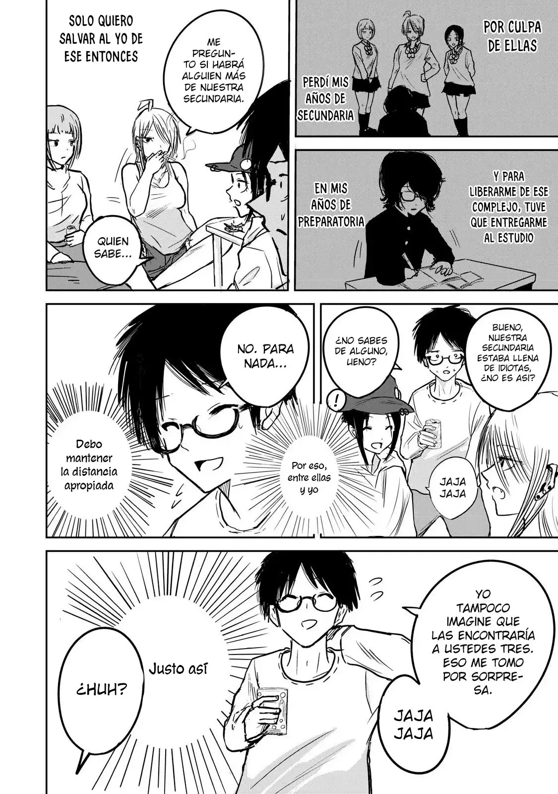Ueno-kun has been developed Capitulo 1: Acosadoras y Acosado página 26