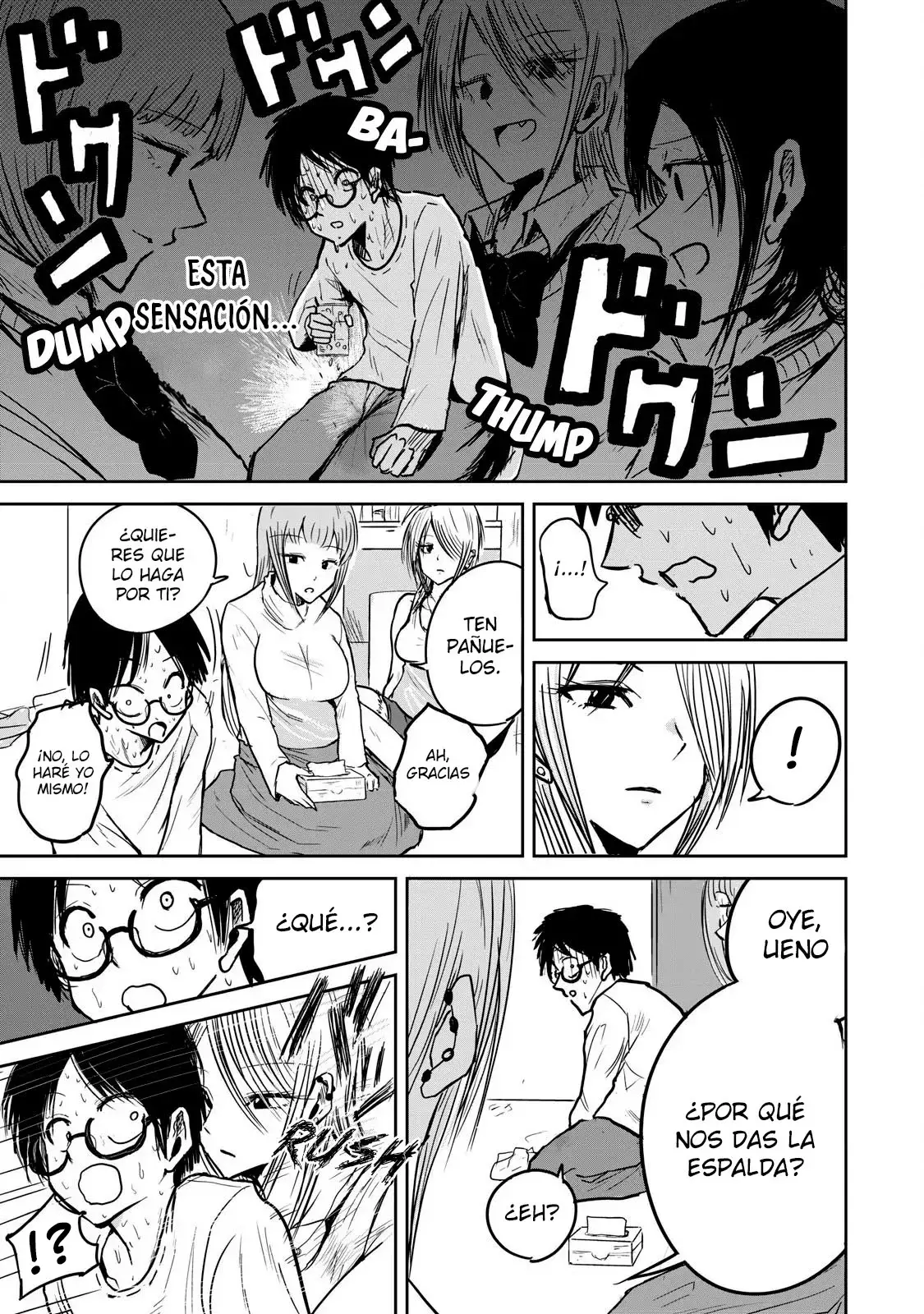 Ueno-kun has been developed Capitulo 1: Acosadoras y Acosado página 29