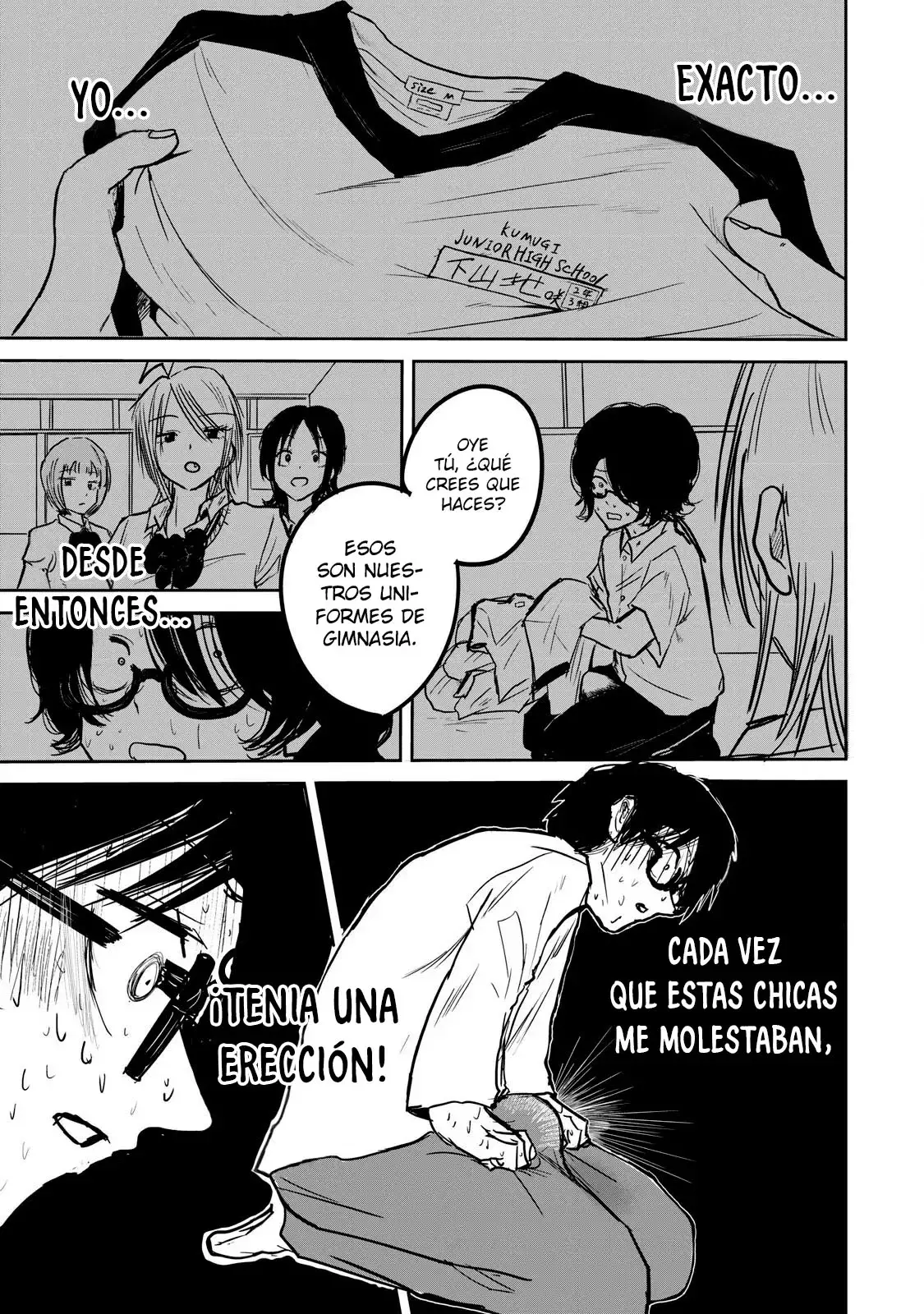 Ueno-kun has been developed Capitulo 1: Acosadoras y Acosado página 31
