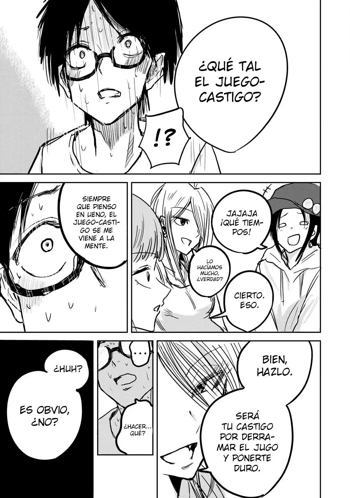 Ueno-kun has been developed Capitulo 1: Acosadoras y Acosado página 33