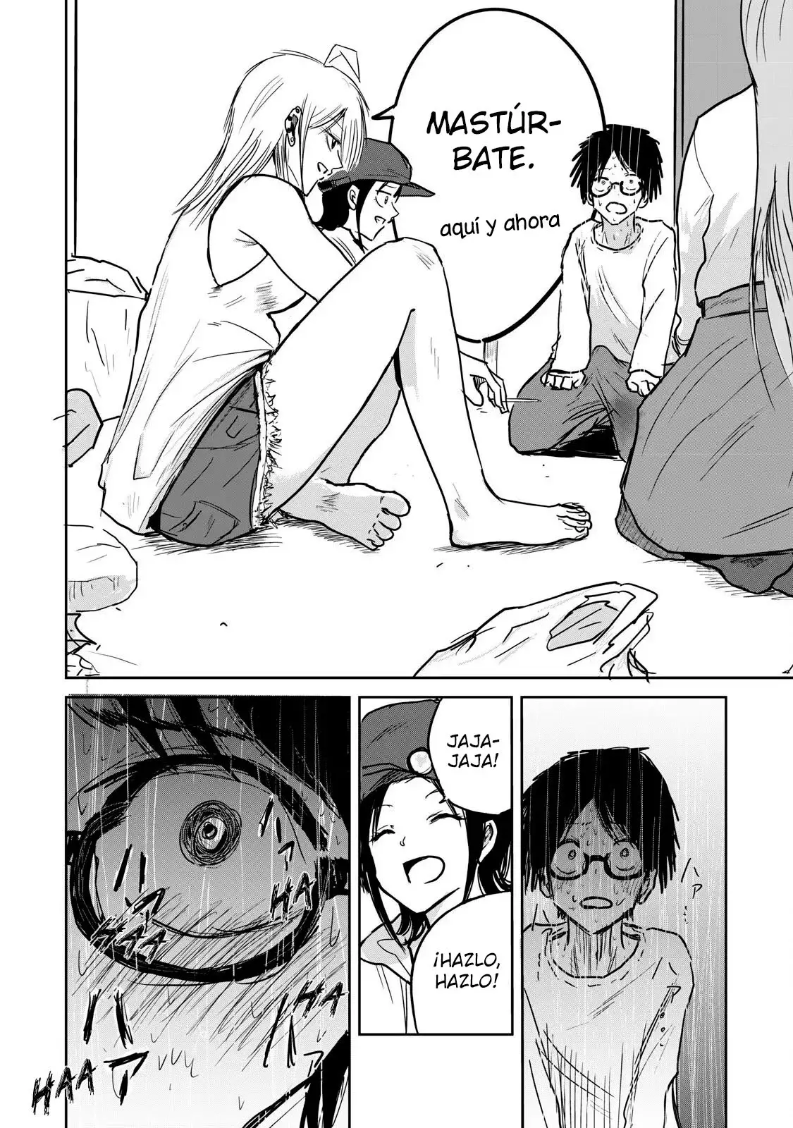 Ueno-kun has been developed Capitulo 1: Acosadoras y Acosado página 34