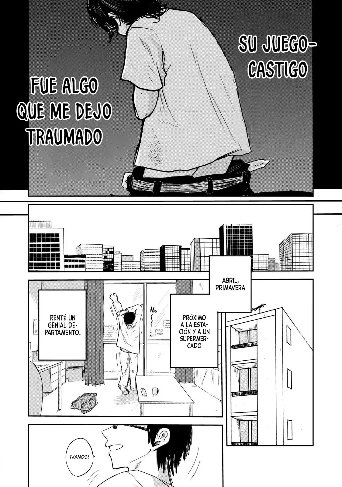 Ueno-kun has been developed Capitulo 1: Acosadoras y Acosado página 4