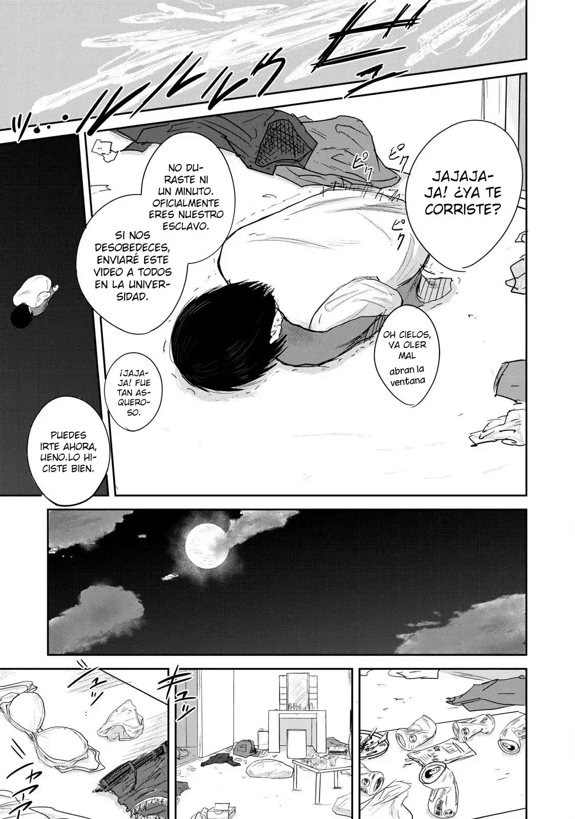 Ueno-kun has been developed Capitulo 1: Acosadoras y Acosado página 47