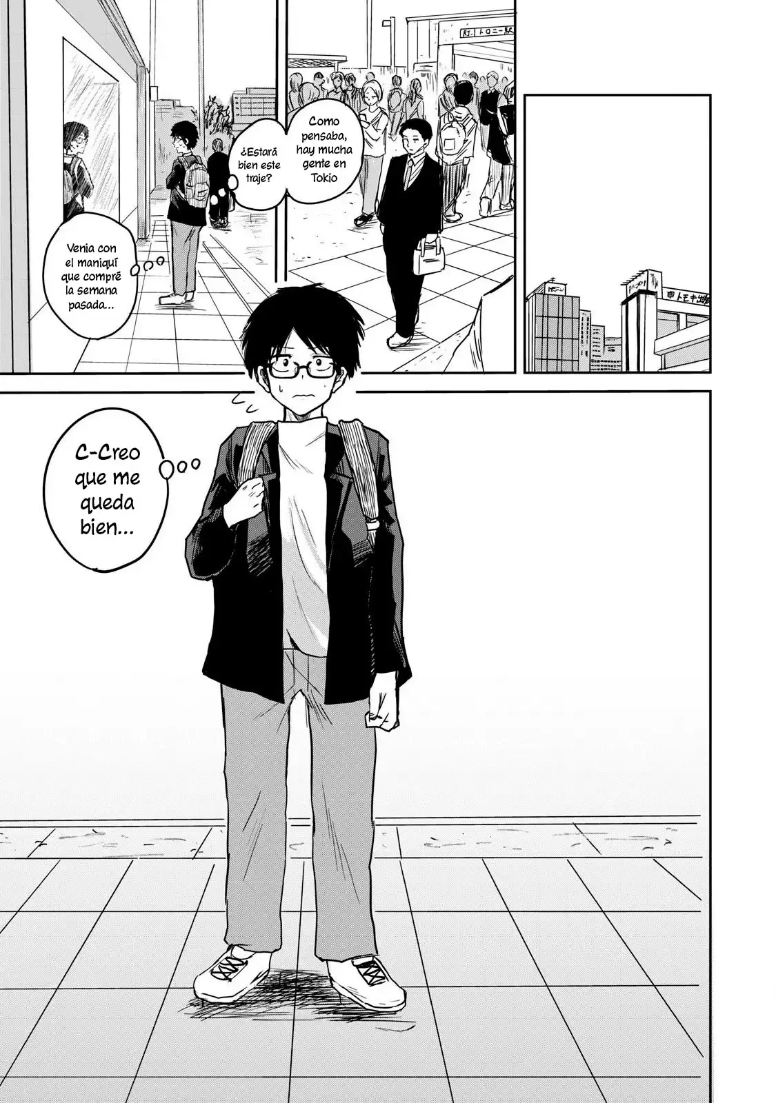 Ueno-kun has been developed Capitulo 1: Acosadoras y Acosado página 5