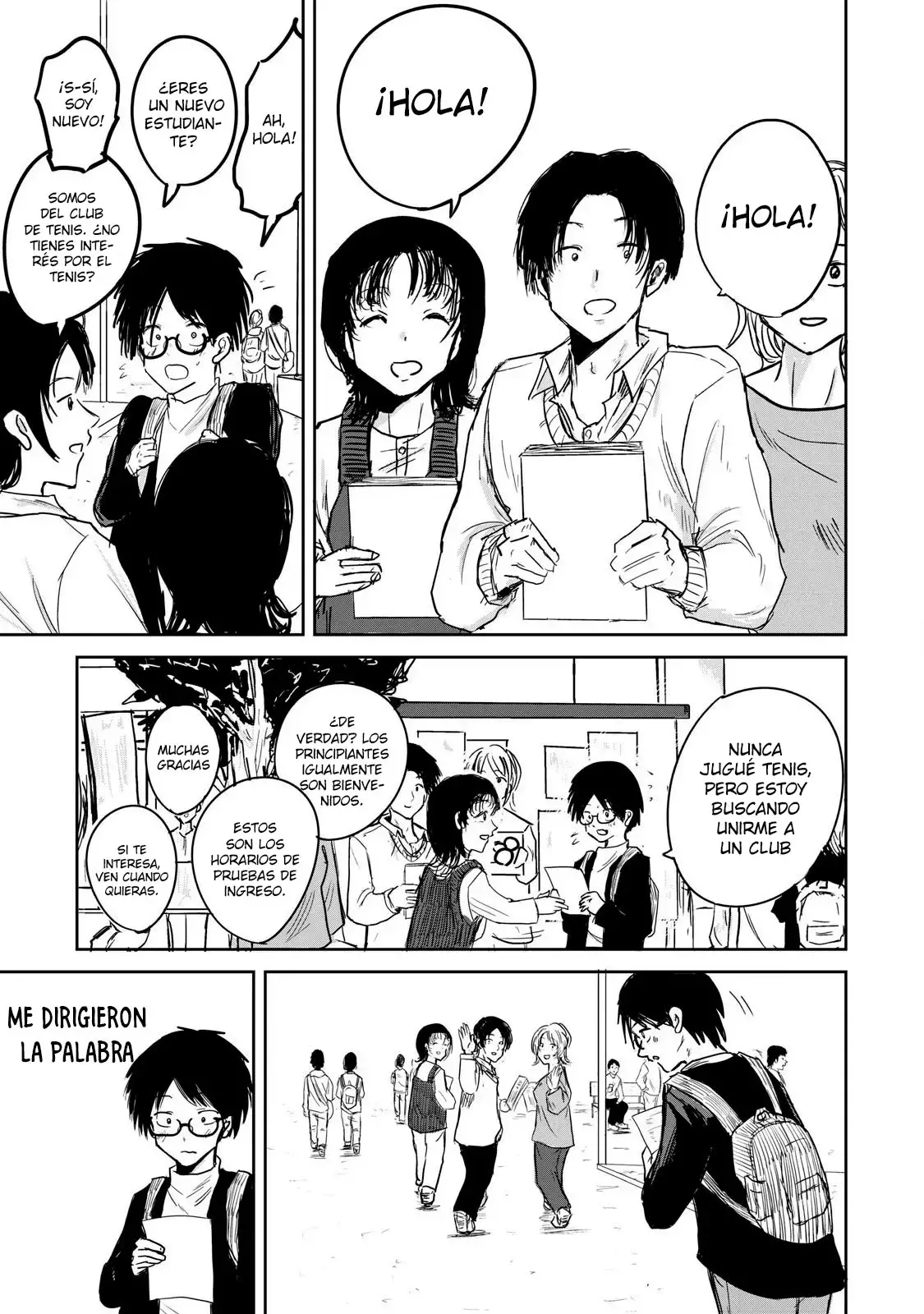 Ueno-kun has been developed Capitulo 1: Acosadoras y Acosado página 7