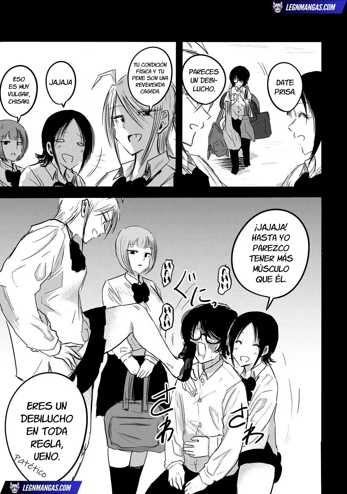 Ueno-kun has been developed Capitulo 11: Belleza Musculosa página 4