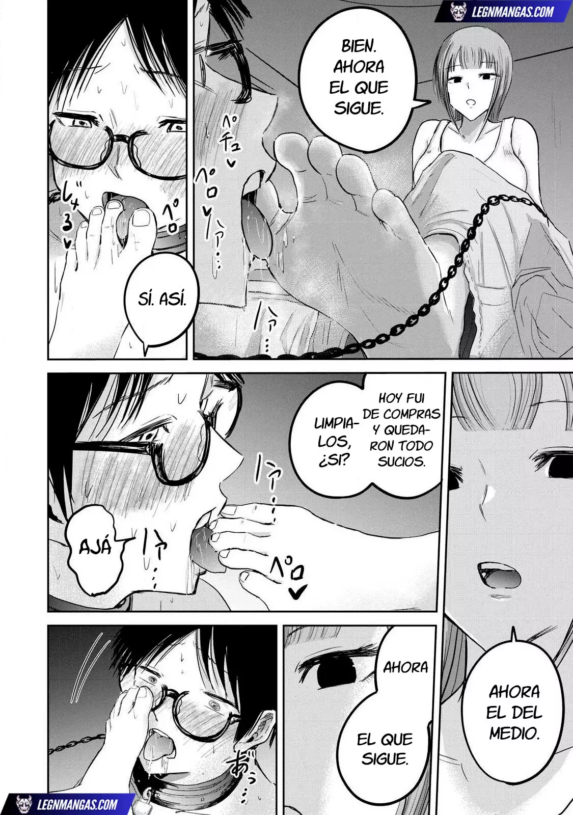 Ueno-kun has been developed Capitulo 17: Vida en Confinamiento - Lamida de Pies página 13