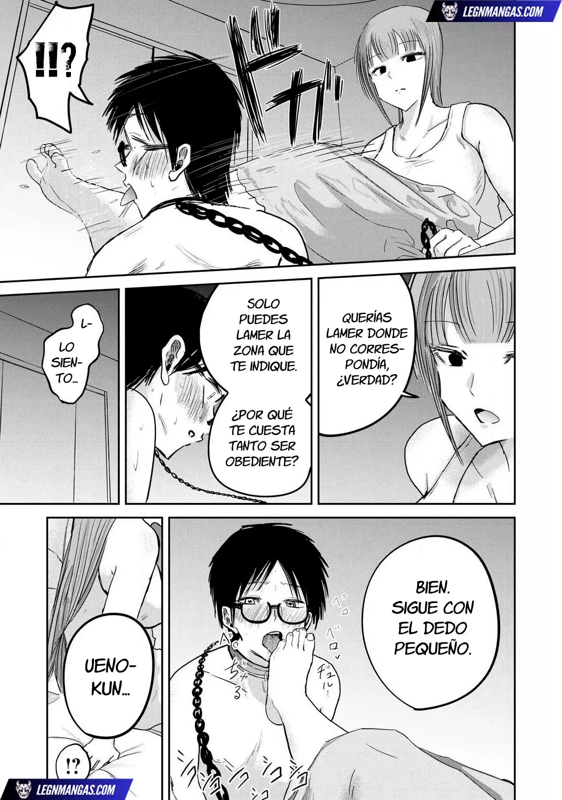 Ueno-kun has been developed Capitulo 17: Vida en Confinamiento - Lamida de Pies página 14