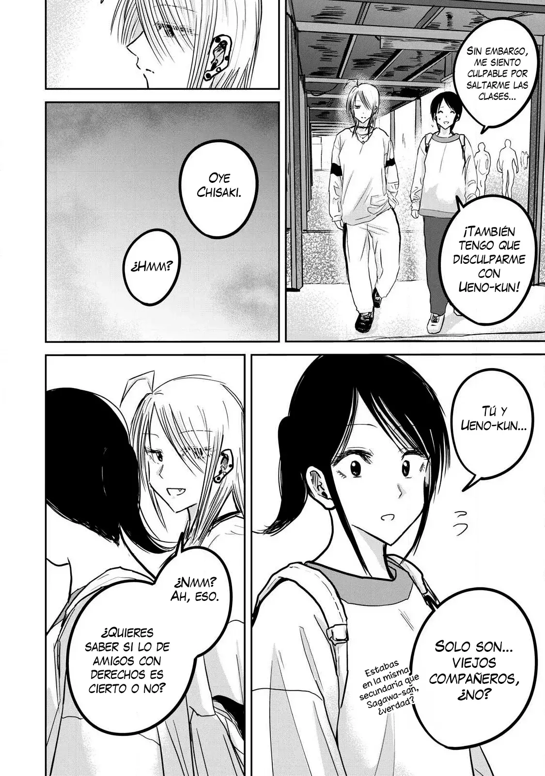 Ueno-kun has been developed Capitulo 21: Ueno, Manaka, Shimoyama página 11