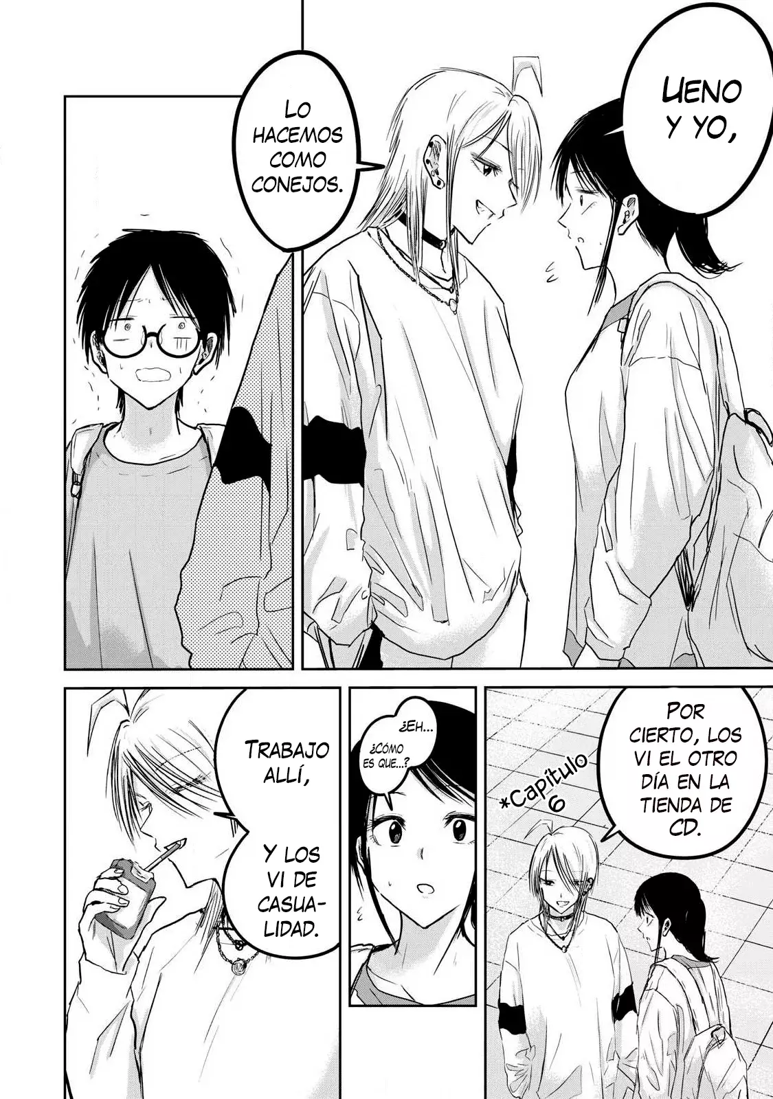 Ueno-kun has been developed Capitulo 21: Ueno, Manaka, Shimoyama página 3