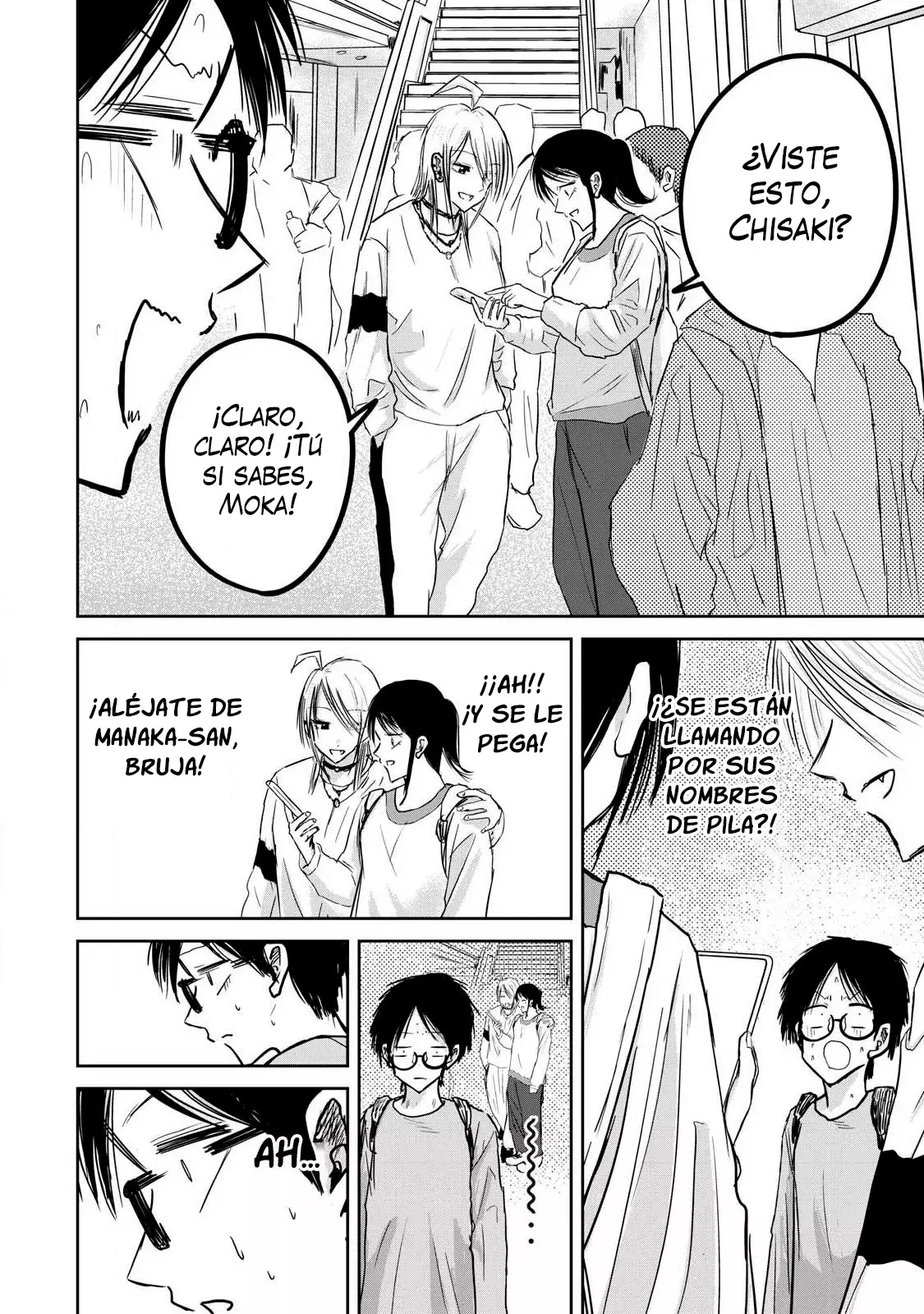Ueno-kun has been developed Capitulo 21: Ueno, Manaka, Shimoyama página 9