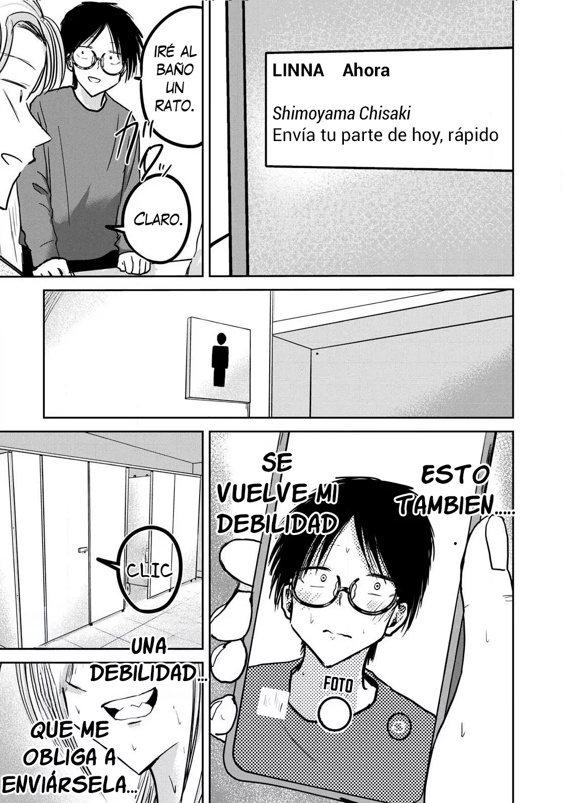 Ueno-kun has been developed Capitulo 24: Acosado y Acosadora página 17