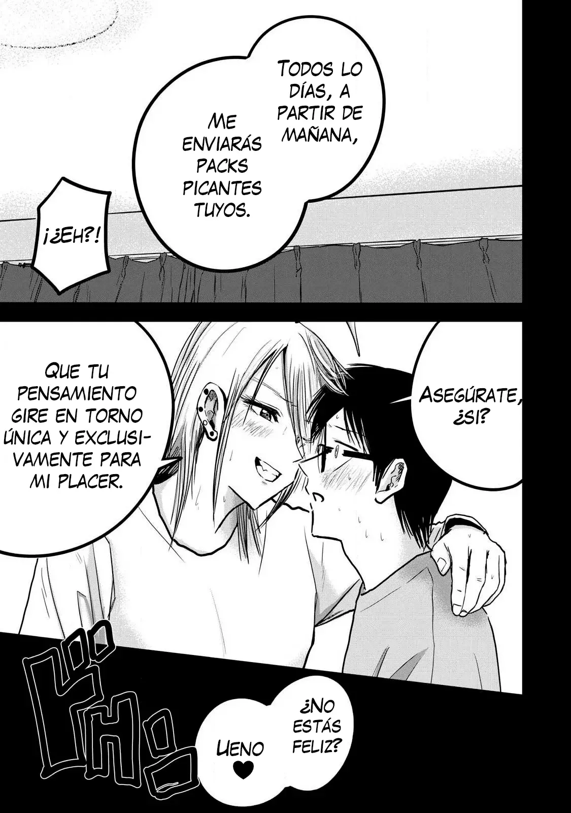 Ueno-kun has been developed Capitulo 24: Acosado y Acosadora página 19