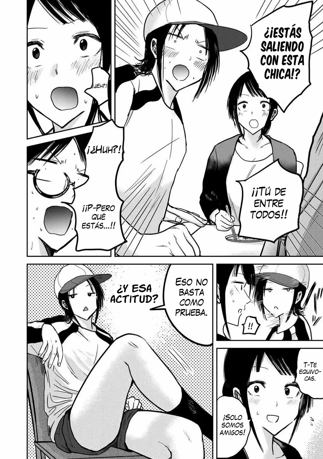 Ueno-kun has been developed Capitulo 26: ¡MONJYA! página 17