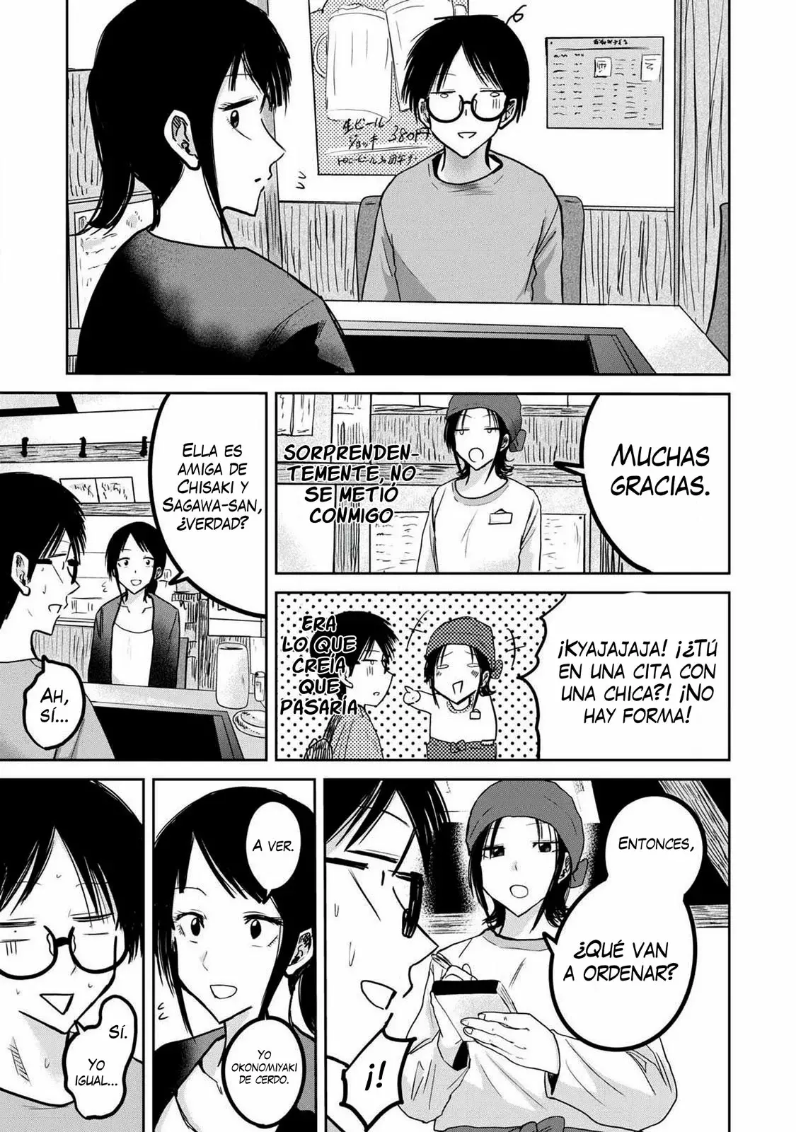 Ueno-kun has been developed Capitulo 26: ¡MONJYA! página 8