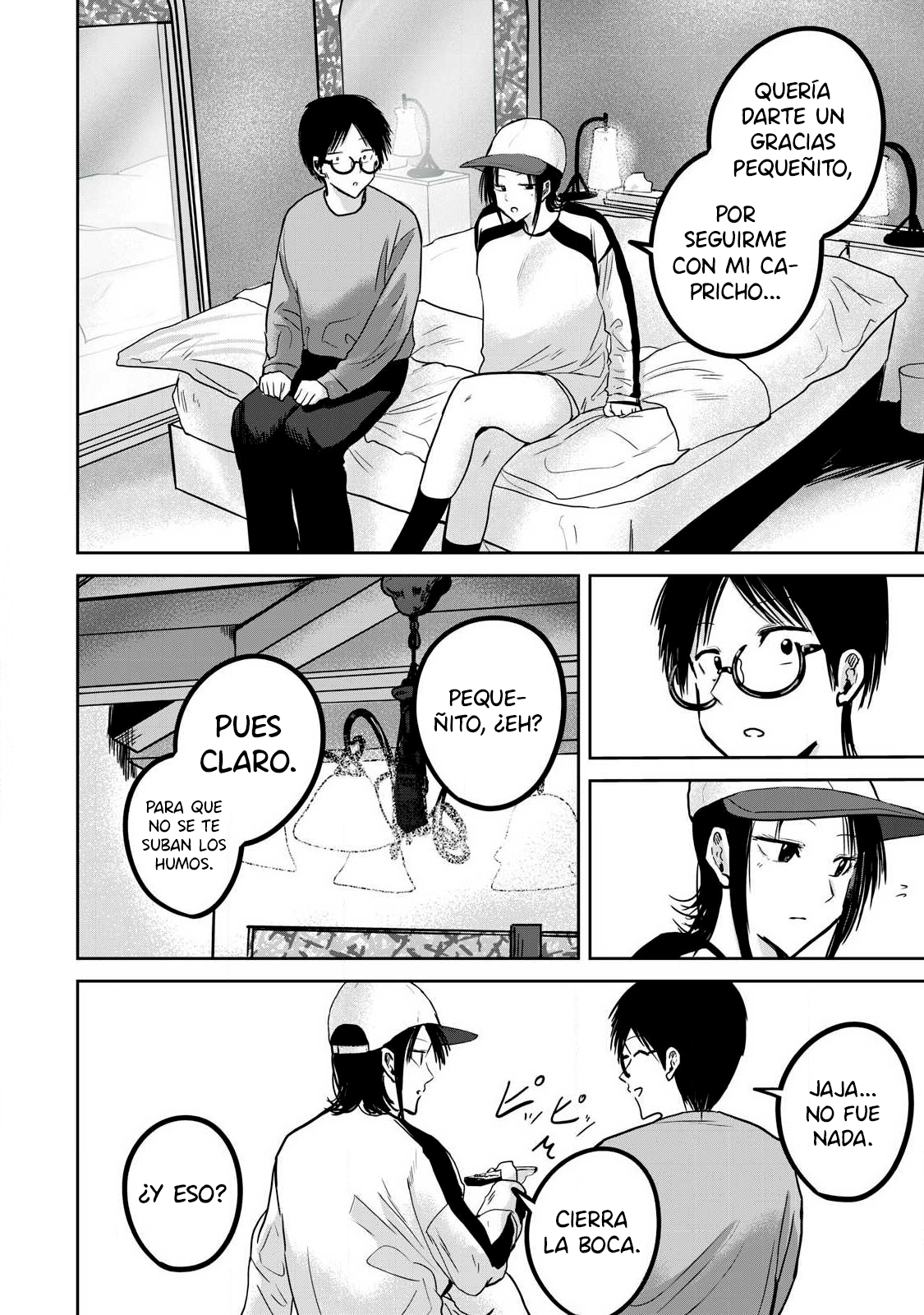 Ueno-kun has been developed Capitulo 27: Tsubomi y el Love Hotel página 12