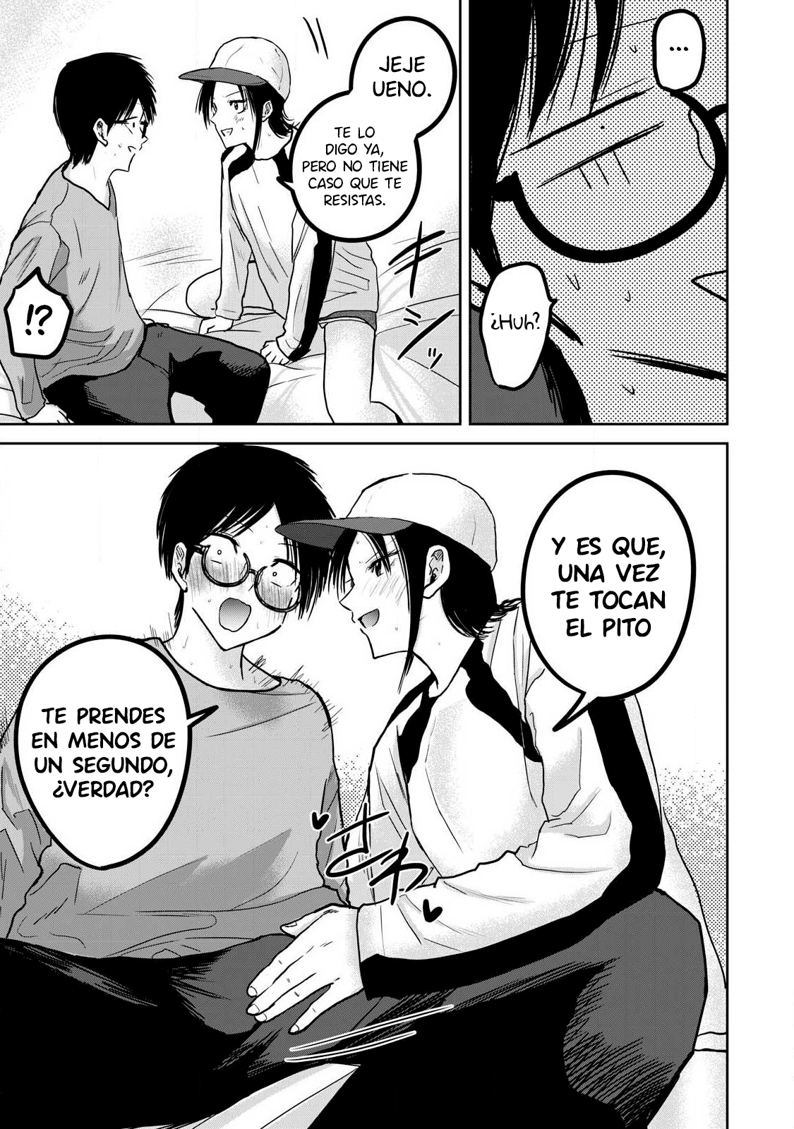 Ueno-kun has been developed Capitulo 27: Tsubomi y el Love Hotel página 17