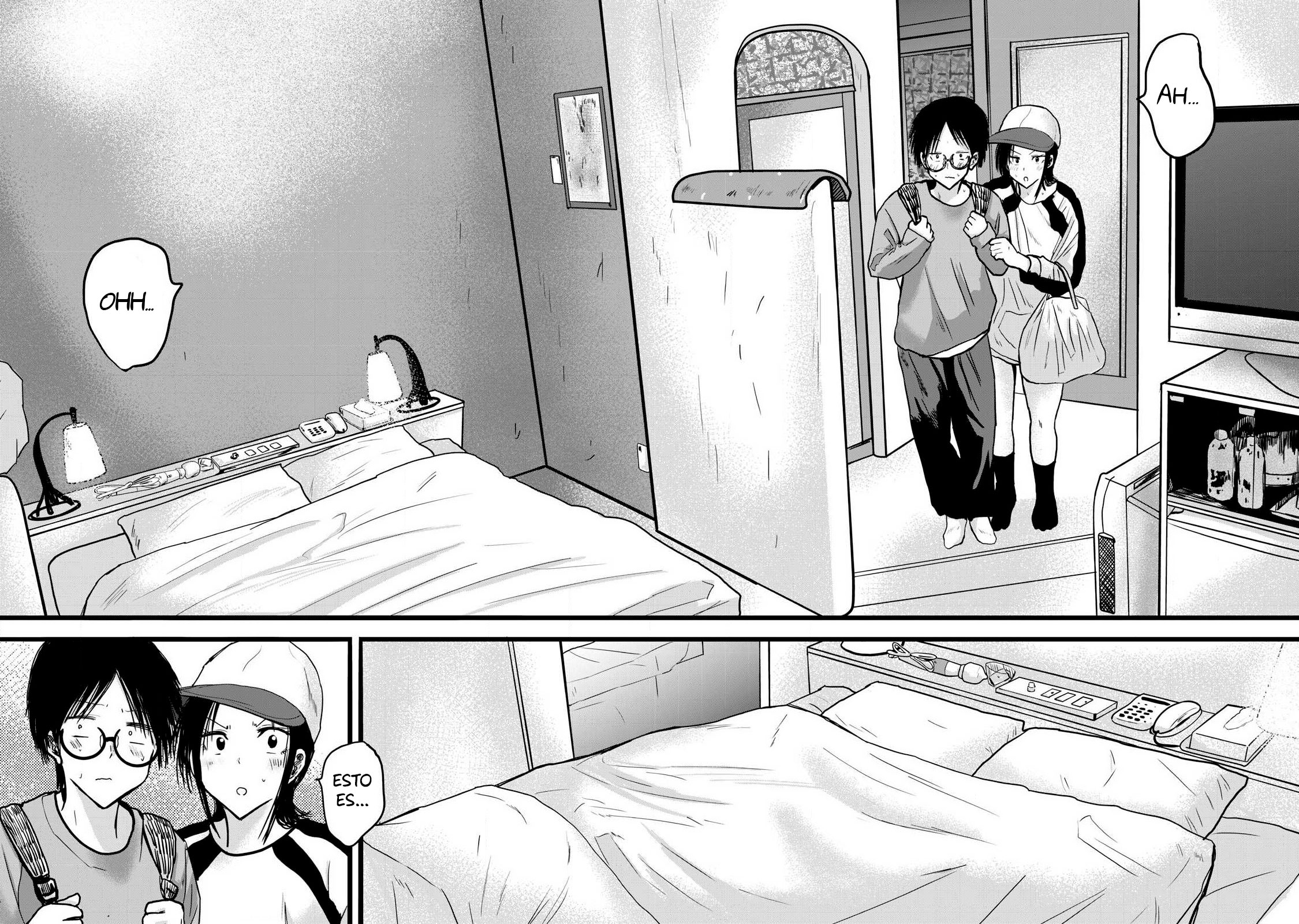 Ueno-kun has been developed Capitulo 27: Tsubomi y el Love Hotel página 9