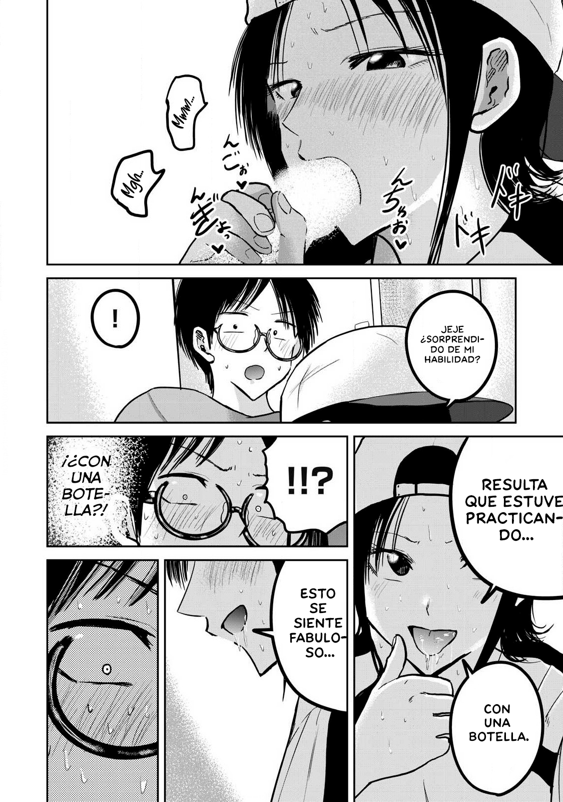 Ueno-kun has been developed Capitulo 28: Momento de la Chupada página 7