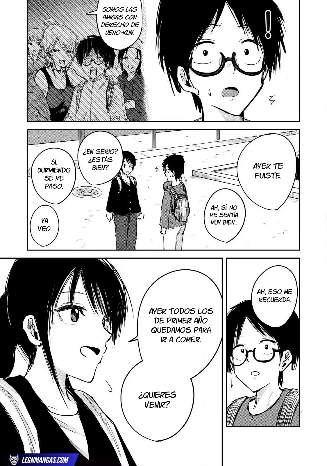 Ueno-kun has been developed Capitulo 3: La lengua de Tsubomi página 3
