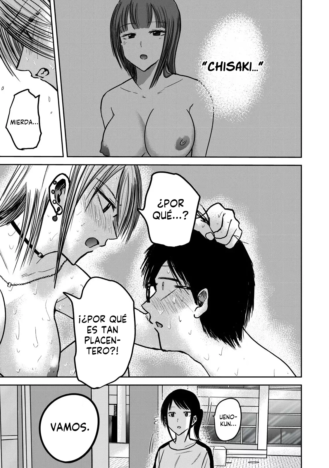 Ueno-kun has been developed Capitulo 38: Juego sudoroso página 10