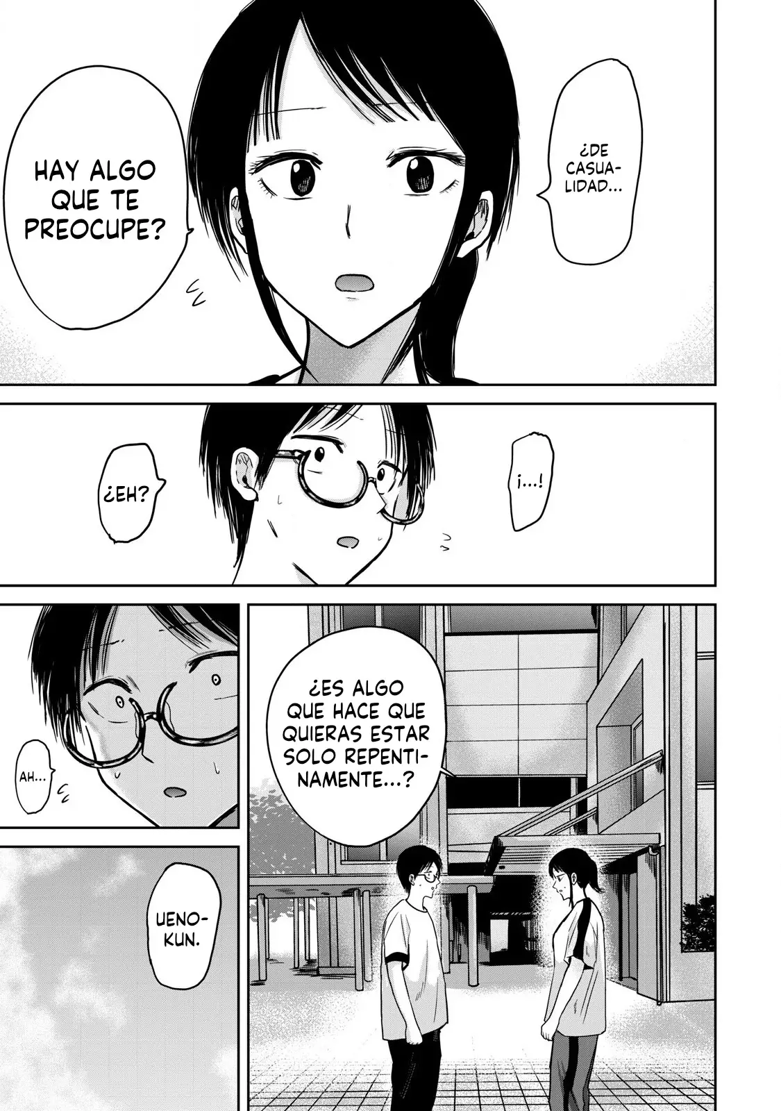 Ueno-kun has been developed Capitulo 39: Ueno-kun quiere mentirse página 12