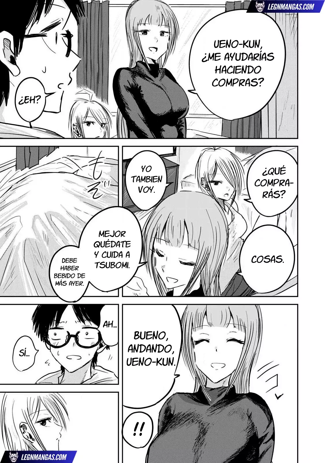 Ueno-kun has been developed Capitulo 4: Densha Otoko página 3